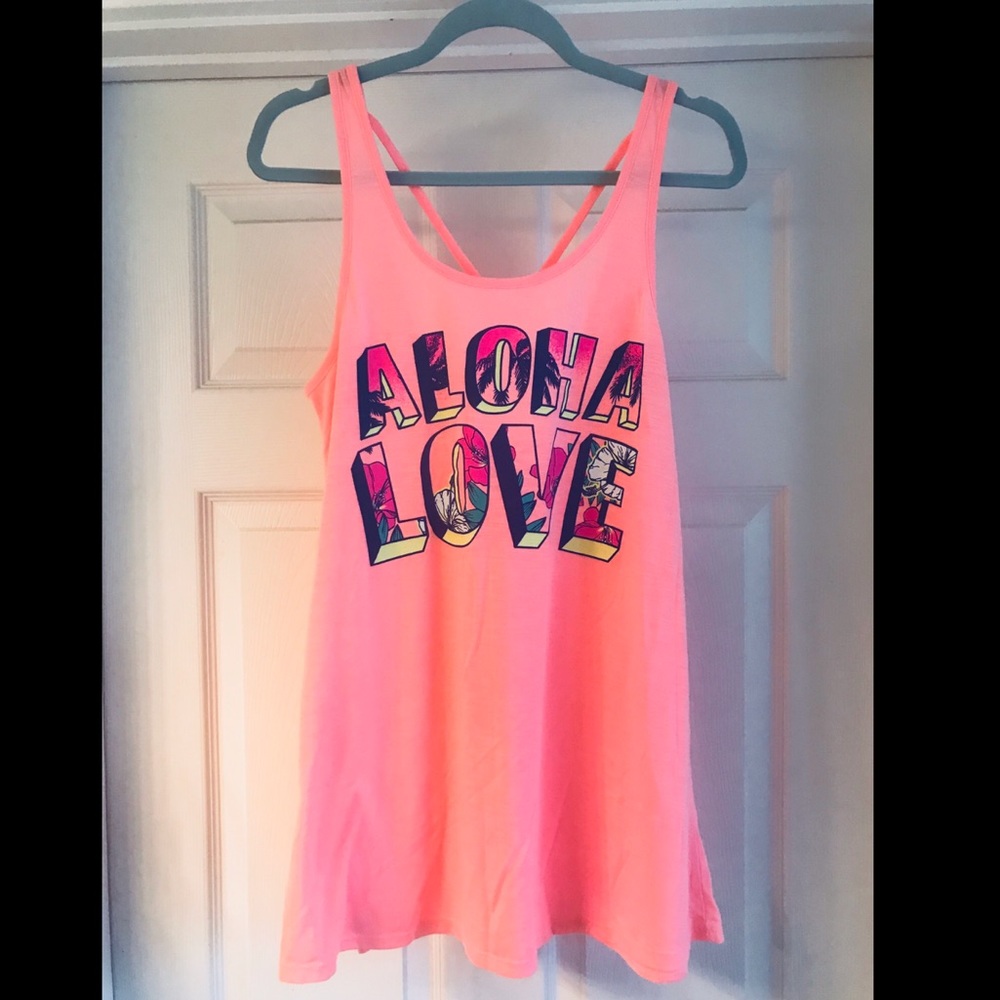 🌺Xhilaration “Aloha Love” Swim Coverup👙